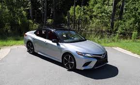 The 2018 se bettered this xse's skidpad grip by 0.01 g and nudged into corners with a bit more fluidity. 2019 Toyota Camry Xse V6 Drive Review With Performance Video Car Revs Daily Com