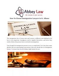 ppt how to choose immigration lawyers