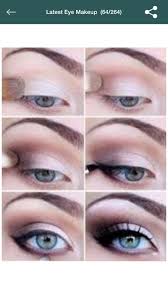 latest eye makeup step by step by
