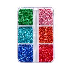 Hgycpp Multicolor Crushed Glass Glitter