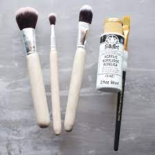 brush handles with epoxy clay
