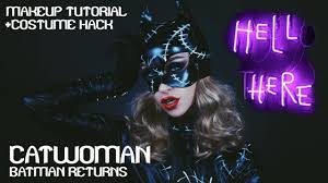 catwoman halloween makeup tutorial