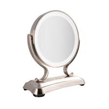 zadro glamour led vanity mirror with 5x