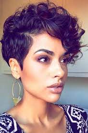 The reason why a short haircut fits black women better than anything else is the fact that the hair is of a lovely, special texture. Pin On Hair