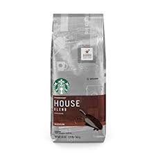 Amazon Com Starbucks House Blend Medium Roast Ground Coffee 20