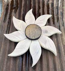 Wooden Flower Wall Hanging Handcrafted