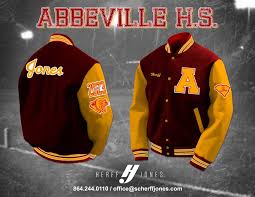 abbeville high letter jacket