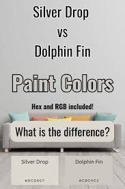 Silver Drop Vs Dolphin Fin Behr Paint