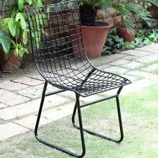 Powder Coated Wrought Iron Garden Chairs