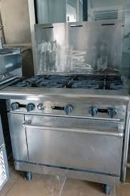 Check spelling or type a new query. Used 6 Burner Range With Oven Abm Food