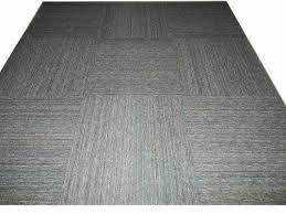 nylon grey floor carpet tile 6 mm matte