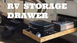 diy rv storage drawer you