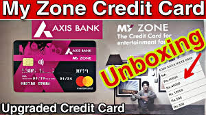 It offers enhanced security for all kinds of transactions at online as well as regular stores. Axis Bank My Zone Credit Card Unboxing With Details Axis Bank New Credit Card Unboxing 2019 Youtube