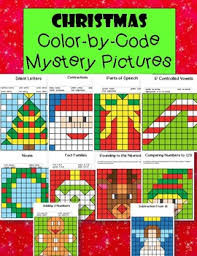All nature color by number coloring pages, including this cactus color by number coloring color in this deer color by number coloring page and others with our library of online coloring. Christmas Color By Code Mystery Pictures Coloring Pages Math And Literacy