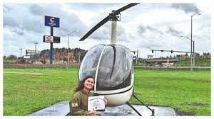 becoming a licensed helicopter pilot is