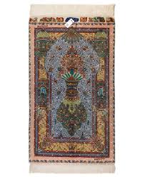qom hand knotted silk carpets persian