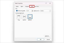 how to center a table in word