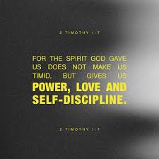 2 timothy 1 7 for gave us a spirit