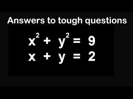 how to solve simultaneous equations by