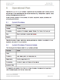 Business Plan Templates 40 Page Ms