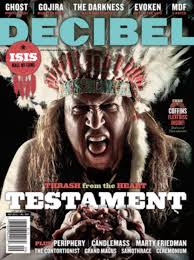 You can order your copy of the September 2012 issue of Decibel magazine, which features TESTAMENT frontman Chuck Billy on the cover, here. - TESTAMENT