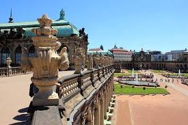 The dresden zwinger is a famous buildings in saxony, germany. Der Zwinger In Dresden