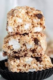 chocolate chip rice krispie treats