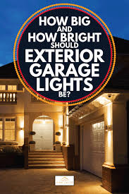 exterior garage lights