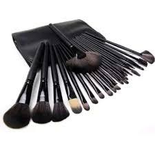 professional makeup brush set with bag
