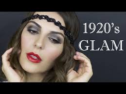 makeup hair tutorial 1920 s flapper