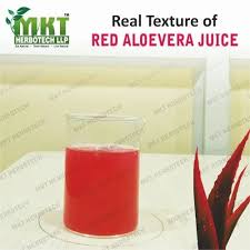 red aloe vera juice packaging type