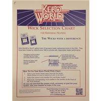 World Marketing Wc 2 Kerosene Heater Wick Chart
