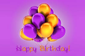 Maybe you would like to learn more about one of these? Hd Wallpaper Purple And Yellow Balloons Illustration Birthday Colorful Happy Birthday Wallpaper Flare