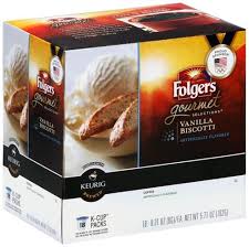 folgers vanilla biscotti k cup packs