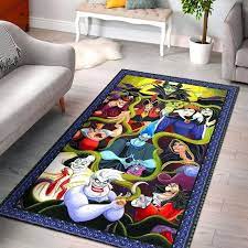 disney villains area rug carpet rever