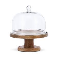 Glass Dome Cake Stand