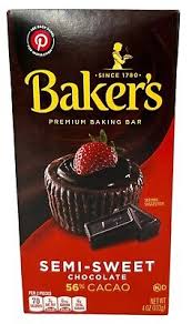 baker s semi sweet baking chocolate bar