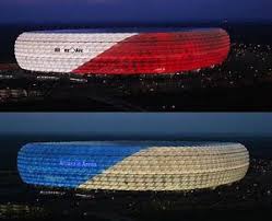 ﻿ the allianz arena is a football stadium in munich, bavaria, germany with a capacity of 75,000. Allianz Arena In Munich Germany Stadium Design Allianz Stadium
