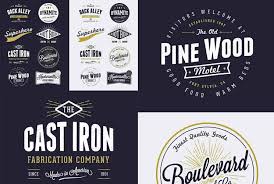 10 Free Vintage Logo Badge Template Collections