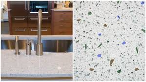 4 Countertops Made From Recycled Glass