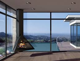 Hanging Gas Fireplace