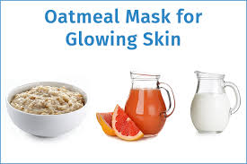 how to make oatmeal face masks for