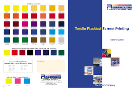 Textile Plastisol Screen Printing Manualzz Com