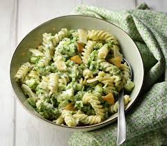 creamy pasta and broccoli low fat