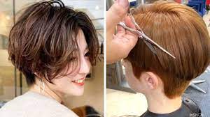 We love how she leaves the short pieces dark brown while. 12 Amazing Short Bob Haircut Ideas Women Short Haircut Tutorial New Hairstyles Compilation 2020 Youtube
