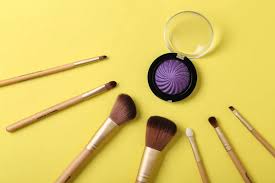 beauty cosmetic makeup layout