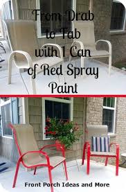 Spray Paint Chair Ideas Metal Patio