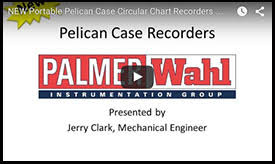 Palmer Pelican Case Chart Recorder For Tough Outdoor