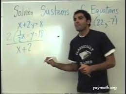Algebra 2 Solving Systems Of Equations