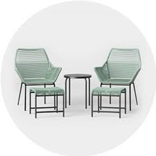 The best beach chairs offer a combination of value, comfort, portability, and durability, assuring that you'll not only enjoy sitting in them but that they're durable enough to last. Small Space Patio Furniture Target